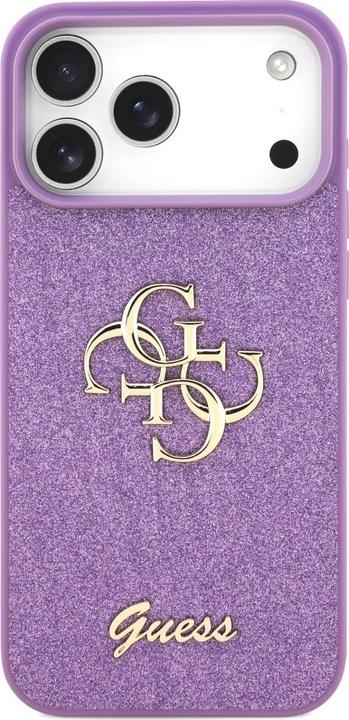 Image du produit Guess - Fixed Glitter Big 4G (GUHCP17XHG4SGL) - iPhone 17 Pro Max - Lilac (Apple iPhone 17 Pro Max)