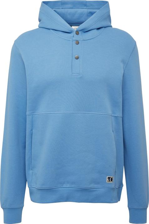 Actual product image S.Oliver Sweatshirt Strukturierter Hoodie mit Druckknöpfen und Kängurutasche (XXL)