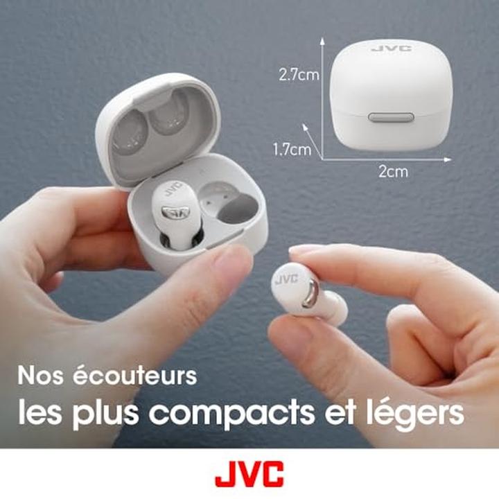 Actual product image JVC HA-A30T2-B Compacts, stylish True Wireless earbuds with Noise Cancelling - White (HAA30T2WU) (ANC, 11 h, Wireless)