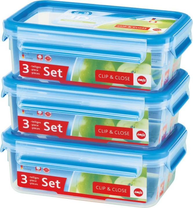 Actual product image Emsa 3D Clip & Close Set (1 l)