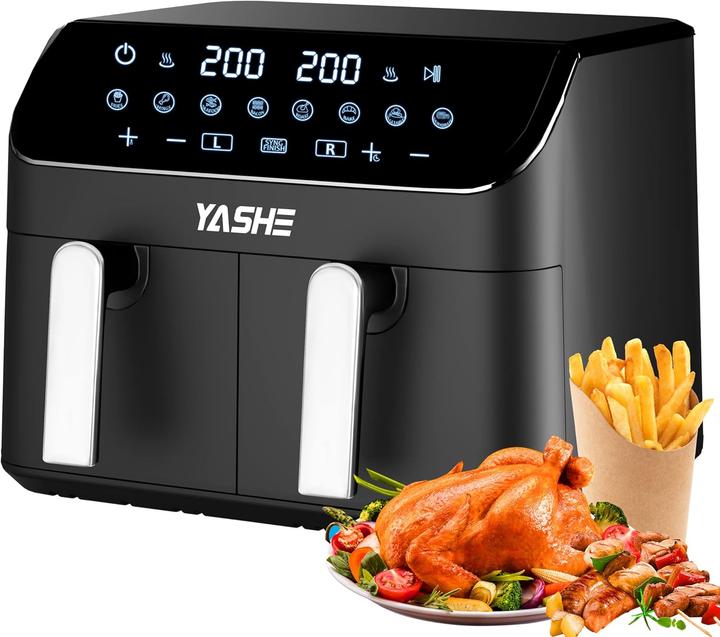 Actual product image Yashe Dual Zone Airfryer