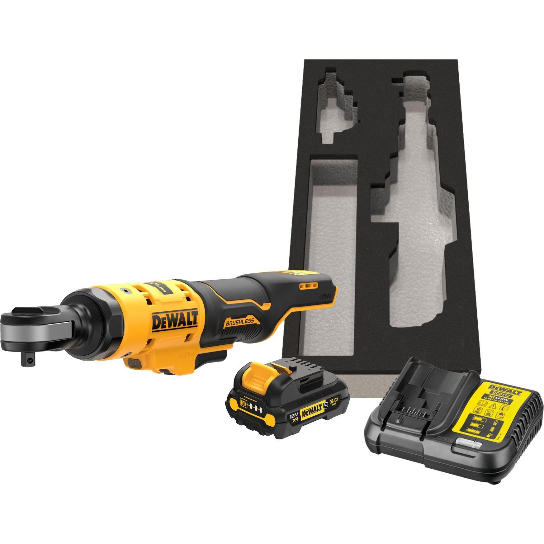 DeWalt, Bohrmaschine + Akkuschrauber, Stecker 12V 3 (Akkubetrieb)
