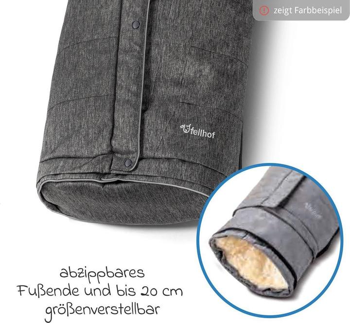 Produktbild Fellhof Lammfell Fusssack Hochsölden