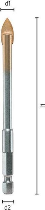 Immagine prodotto Alpen Trapano per vetro (5 mm)
