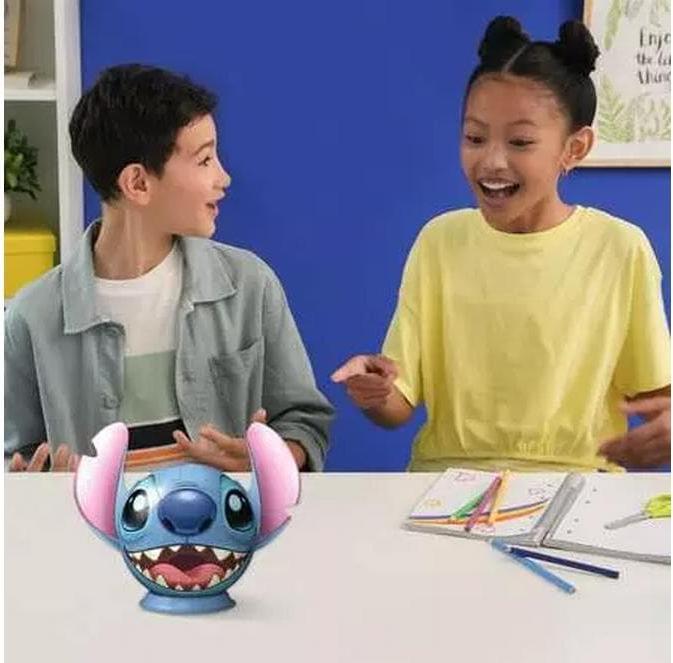 Image du produit Ravensburger Disney Stitch Boule-puzzle avec oreilles (72 pièces)
