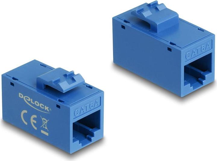 Produktbild Delock Keystone Modul RJ45 Buchse zu RJ45 Buchse Cat.6A UTP (Keystone Modul)