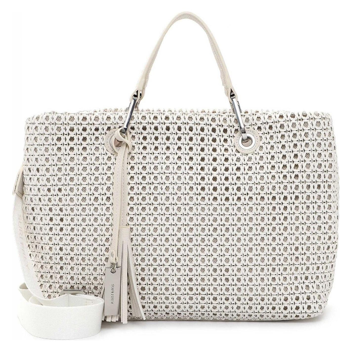 Suri Frey, Damen, Handtasche, Businesstasche Bethany, Weiss
