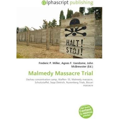 Malmedy Massacre Trial, Fachbücher
