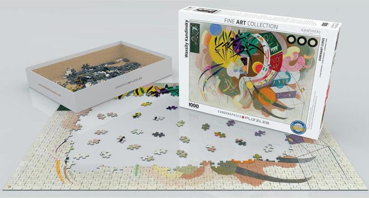Actual product image Eurographics Dominant curve (1000 pieces)