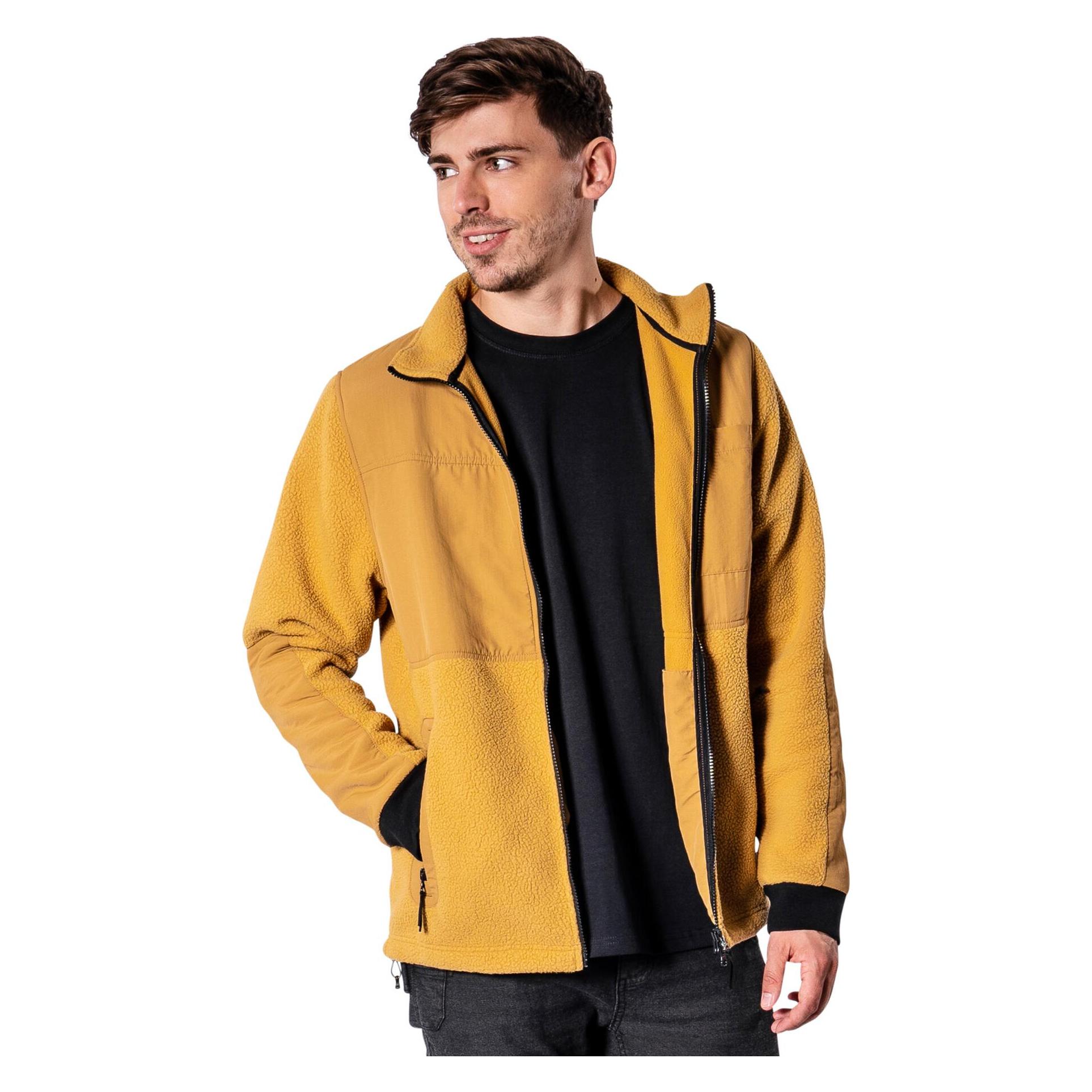 Stier, Giacca Da Lavoro, Pile Sherpa S Marrone Dorato (S)