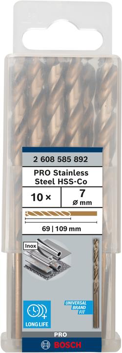 Productafbeelding Bosch Professional Zubehör HSS metaaldraaiboor 7 mm A (7 mm)