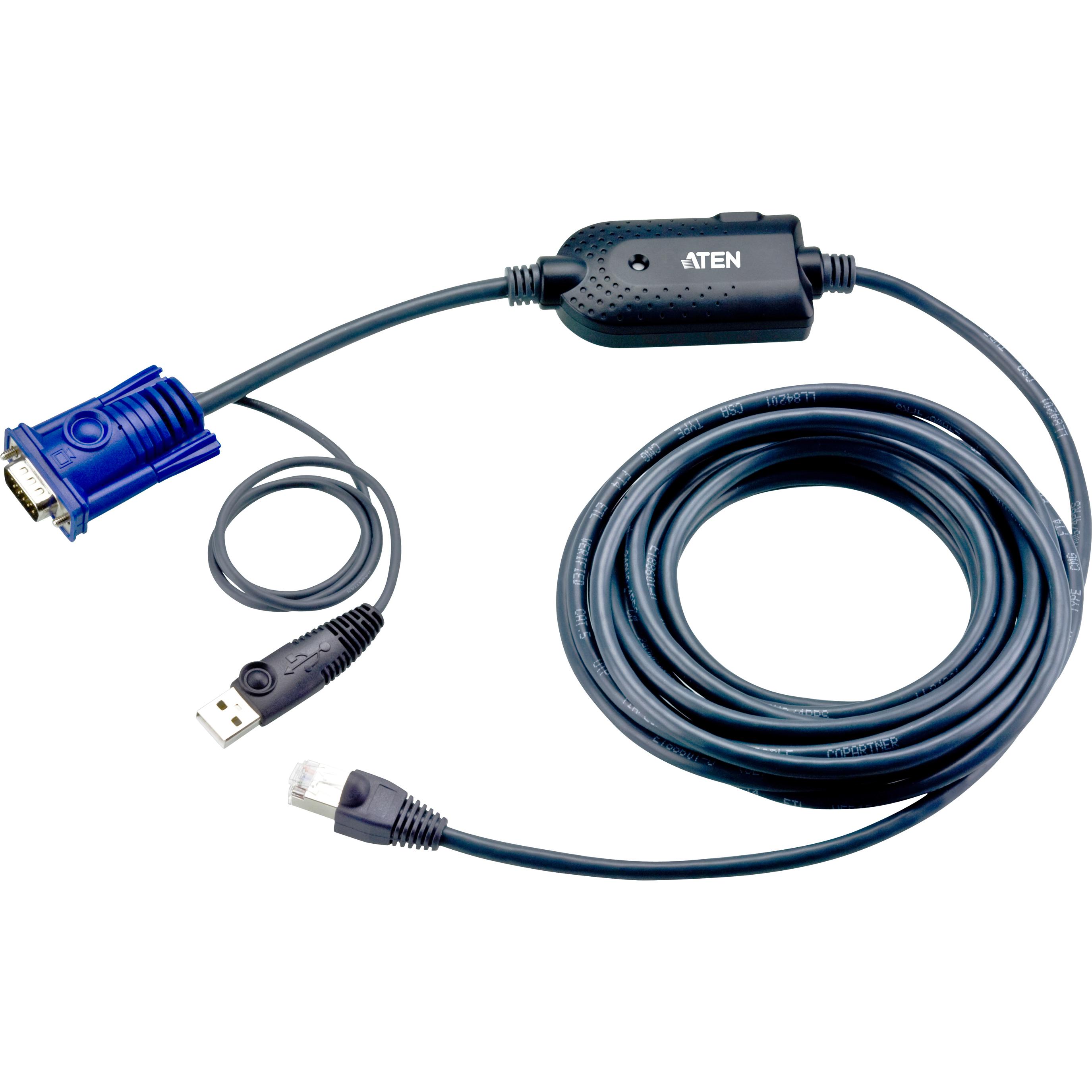 Aten KA7970 USB VGA-Cat5e/6 KVM-Modul, KVM-Switch Kabel