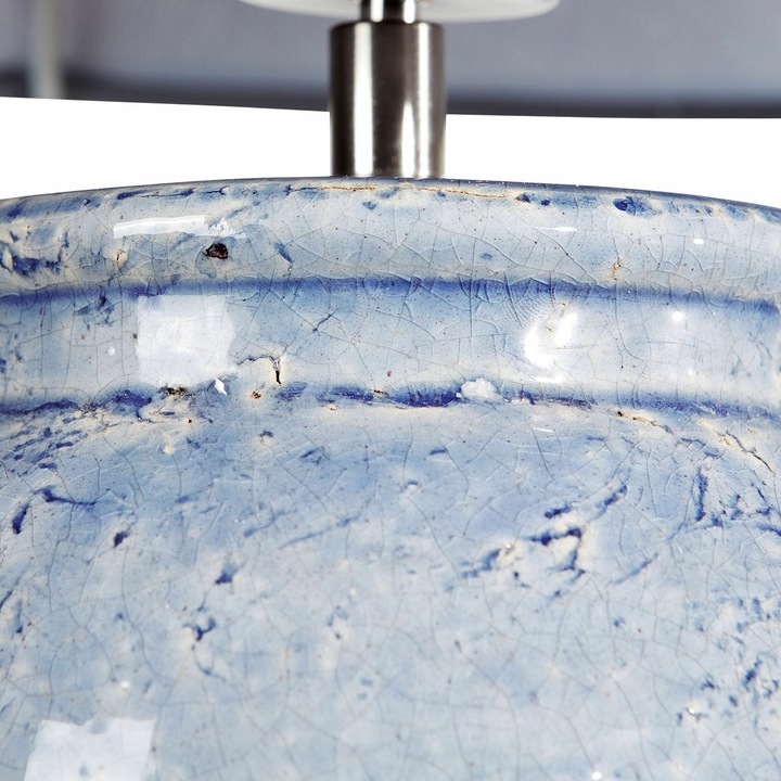 Actual product image Loberon Manly grey table lamp (E27)