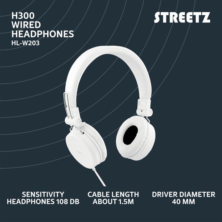 Produktbild Streetz H300 (Keine Geräuschunterdrückung, 18 h, Kabelgebunden)
