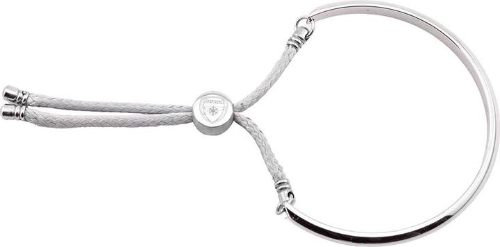 Actual product image Arsenal FC Womens/Ladies Rope Crest Bangle (10 cm, 100% synthetic material)