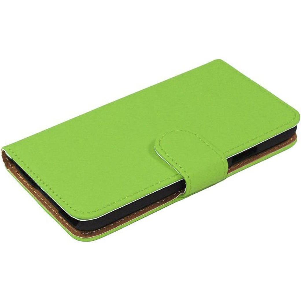 Thumbnail - König Design Schutzhülle Handytasche (Flip Quer) für Handy Apple iPhone 6 Grün (Apple iPhone 6), Smartphone Hülle, Grün