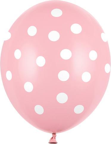 Image du produit Partydeco Ballons 30cm, Dots, Pastel Baby Pink (1 pkt / 50 pc.) (1 x)