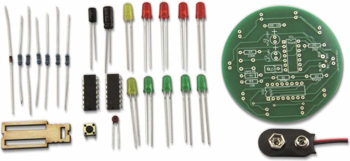 Produktbild Sol Expert Lötbausatz Elektronisches Glücksrad
