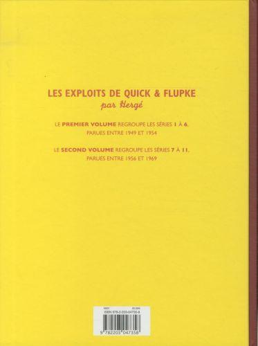 Immagine prodotto Les exploits de Quick et Flupke : intégrale 2 (Francese, Hergé, 2011)