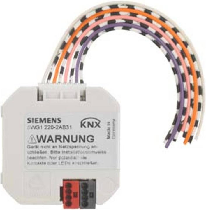 Actual product image Siemens Binary input KNX UP 4f 5WG1220-2DB31