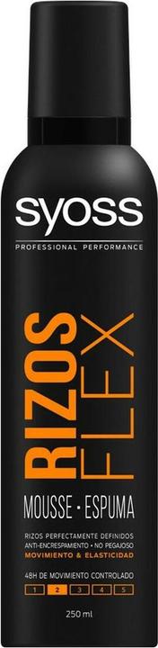 Syoss RIZOS FLEX mousse rizos definidos 250 ml (Schaumfestiger, 250 ml)