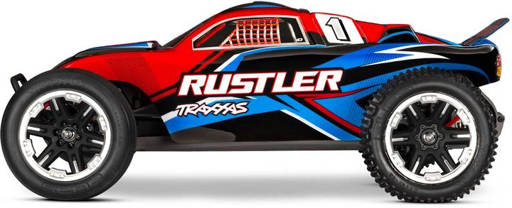 Produktbild Traxxas S.TRUCK RUSTLER HD 1:10 2WD EP RTR RED w/USB-C Charger & Battery (RTR Ready-to-Run)