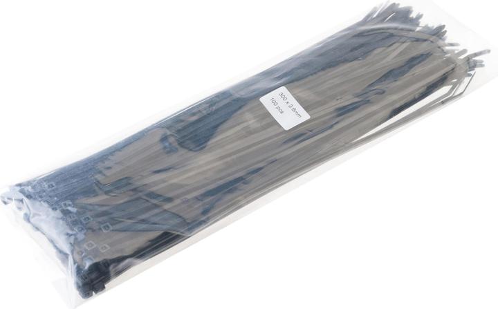 Actual product image VR-Technics Cable tie 200 x 4.8mm, 100 pieces (Plastic cable ties, 200 mm, 100 pcs.)