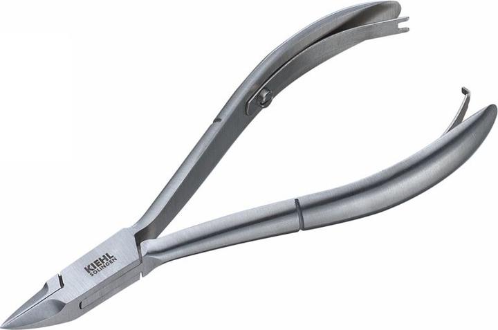 Produktbild Kiehl Eckenzange abgeschrägte Spitze silber 11.5cm, abgeschrägte Spitze