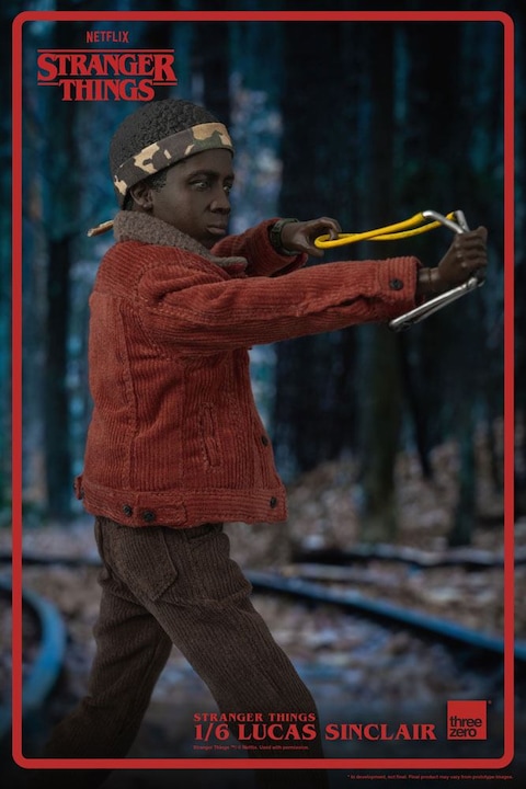 Image du produit ThreeZero Stranger Things figurine 1/6 Lucas Sinclair 23 cm