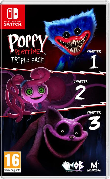 Productafbeelding Maximum Games Poppy Playtime Triple Pack (Switch, EN)