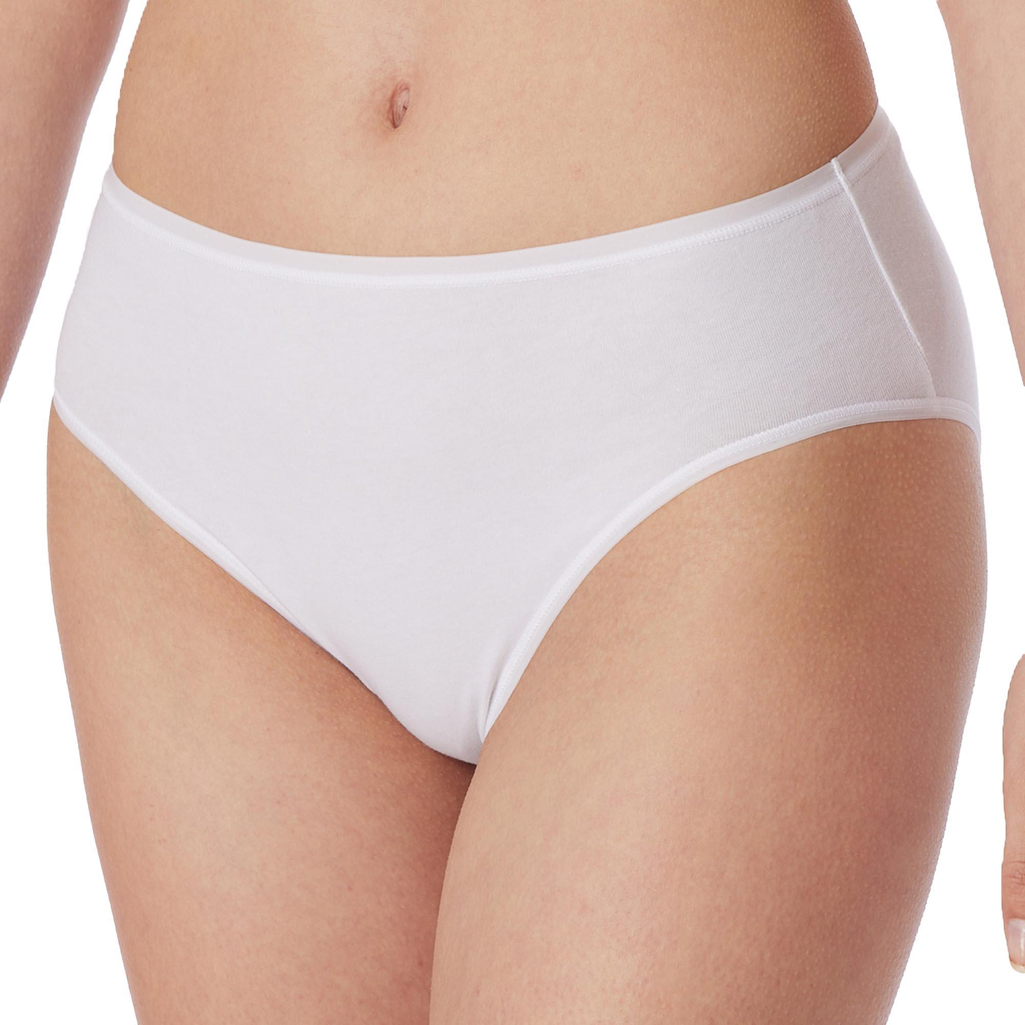 Thumbnail - Schiesser, Damen, Unterhosen, Essential 3PACK Slip, Weiss, (38, 3er Pack)