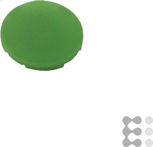 Produktbild Eaton 216424 Tastenplatte, flach grün, blanko