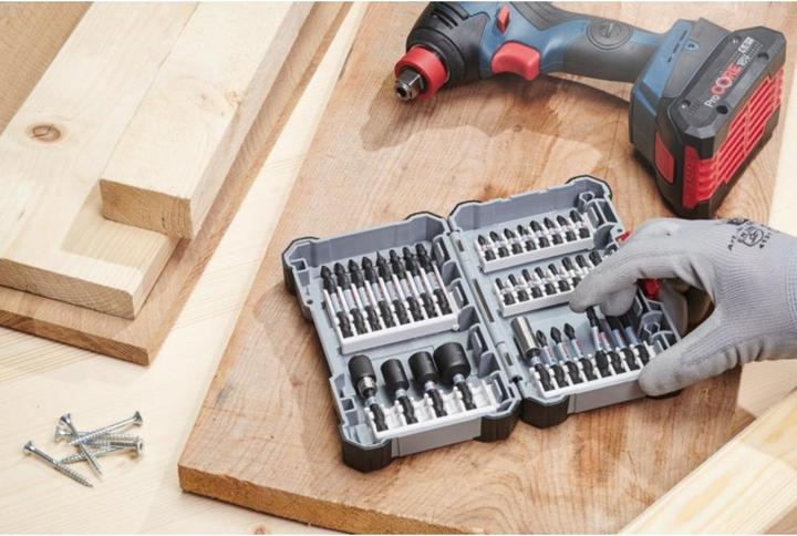Produktbild Bosch Professional Zubehör Doppelklingen Schrauberbit-Set Impact Control, 8-teilig, 4 x T20, 4 x T25,110 mm