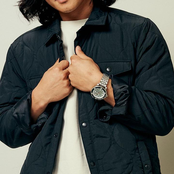 Image du produit Nixon Horloge analogique à quartz avec bracelet en acier inoxydable (Montre analogique, 47.30 mm)