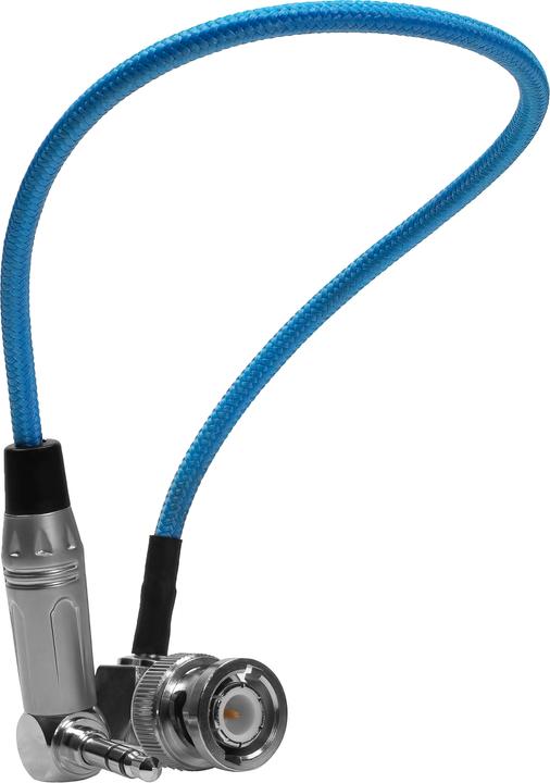 Actual product image Kondor Blue 10" BNC to 3.5mm Right Angle Time Code Cable (0.25 m)