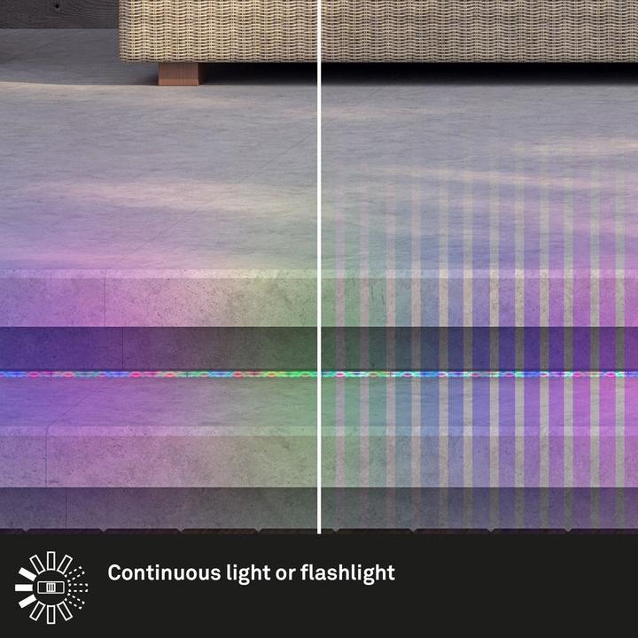 Produktbild Briloner Solar Multicolor LED-Band, 100xRGB-LED, IP44, aussen, 10m (IP44)