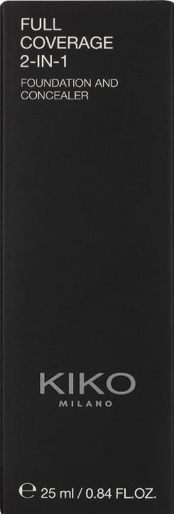 Actual product image KIKO Milano Full Coverage 2-in-1 Foundation & Concealer (80 Neutral)