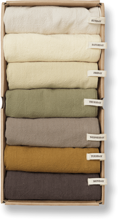 Ferm Living Asciugamano da tè Day (50 x 70 cm)