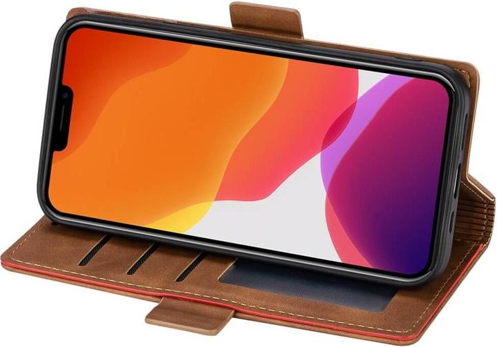 Actual product image N.Bekus iPhone 14 Plus - Flip Case Cover brown (Apple iPhone 14 Plus)