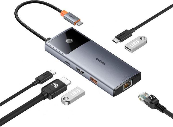 Produktbild Baseus Gleam Series 2 (USB-C, 6 Ports)