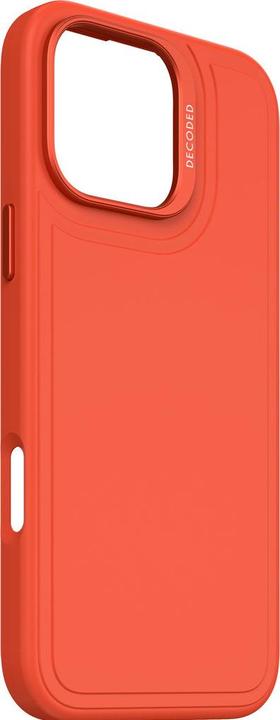 Produktbild Decoded AntiMicrobial Silicone Stacks Backcover with MagSafe for iPhone 16 Pro Max - Orange (Apple iPhone 16 Pro Max)