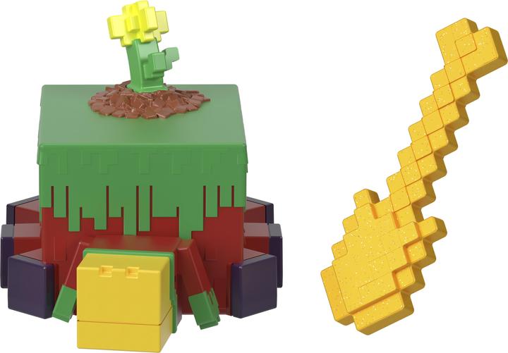 Actual product image Mattel Minecraft Mini Mode Mining Παιδική Φιγούρα Παιχνιδιού Εξόρυξης για 6+ ετών HTL01