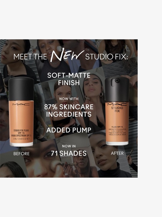 Produktbild MAC Cosmetics Studio Fix Fluid Fond de Teint Sun Protection Factor 15 (re) C55 (Nr. C55)