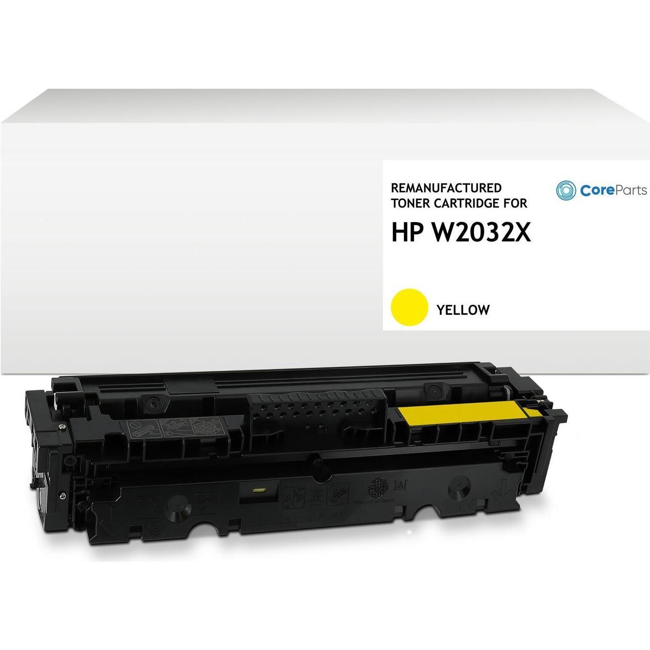 Thumbnail - CoreParts, Toner, Lasertoner for HP Yellow