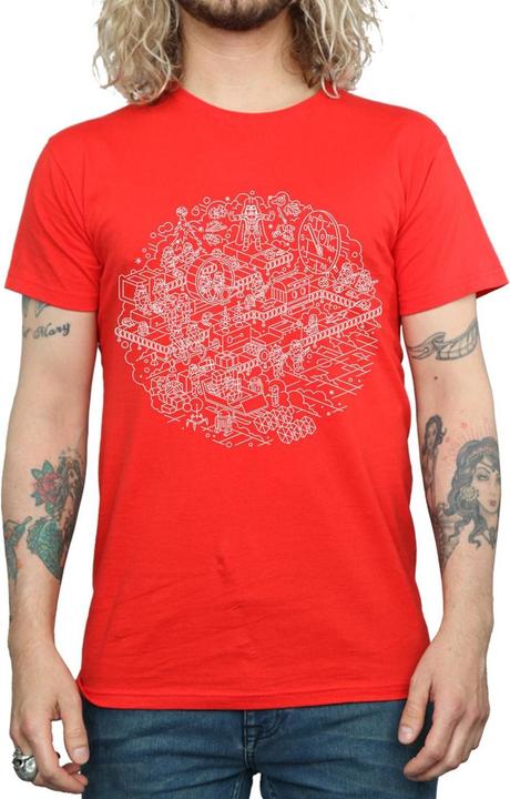 Produktbild Star Wars Christmas Death Star TShirt (S)
