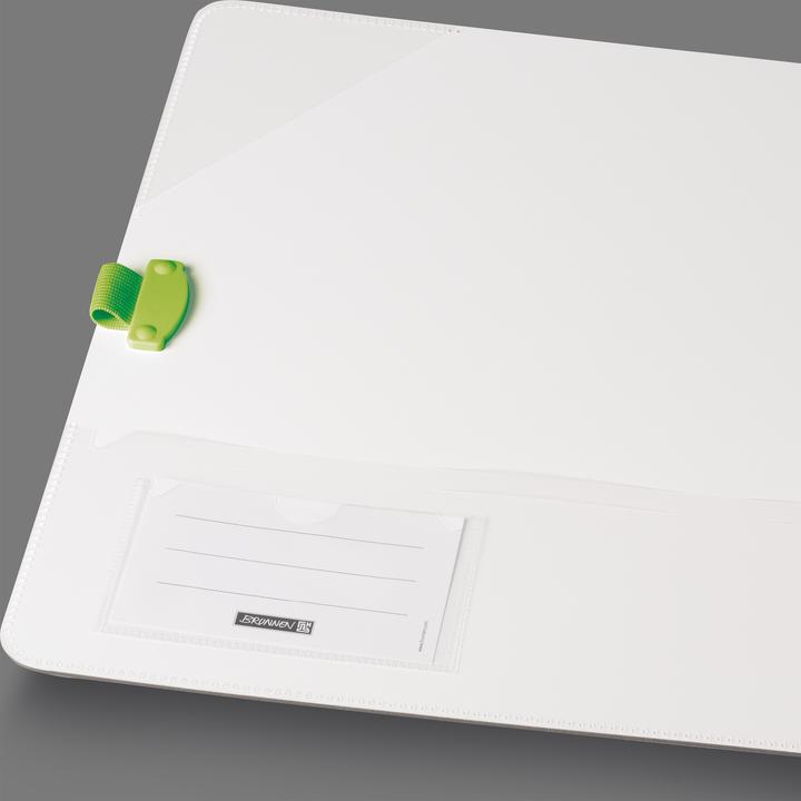 Produktbild Brunnen WAVE Ordner kiwi Kunststoff 7,0 cm DIN A4 (A4, 70 mm, 1 Stk.)