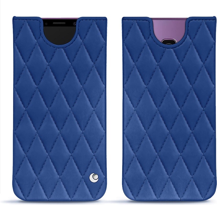 Bleu océan - Couture ( Nappa - Pantone #15458a)