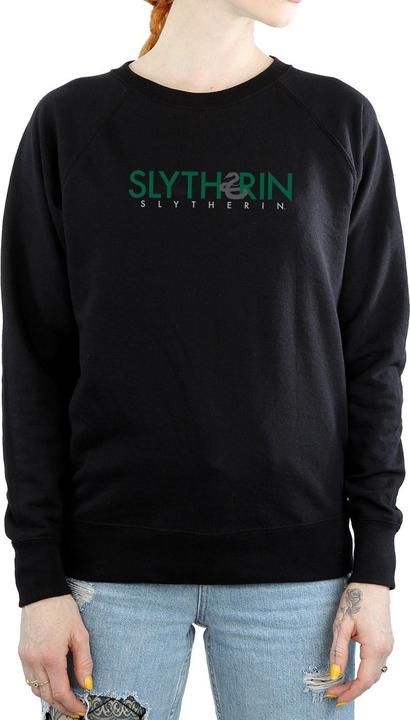 Immagine prodotto Slytherin Text Felpa Donna (S)