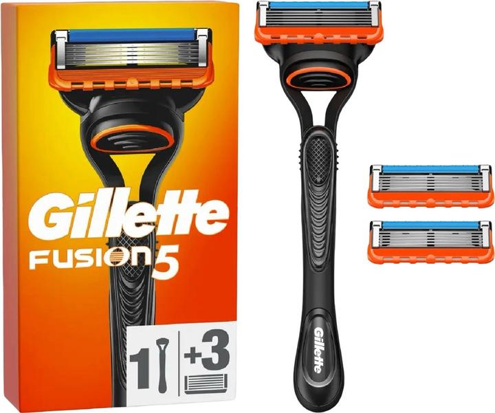 Gillette Fusion5 Systemklingen 3er+Handstück Systemklingen 3er (3 x)