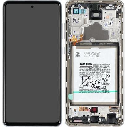 Samsung Galaxy A72 Display Awesome White (Display, Galaxy A72), Mobilgerät Ersatzteile, Weiss